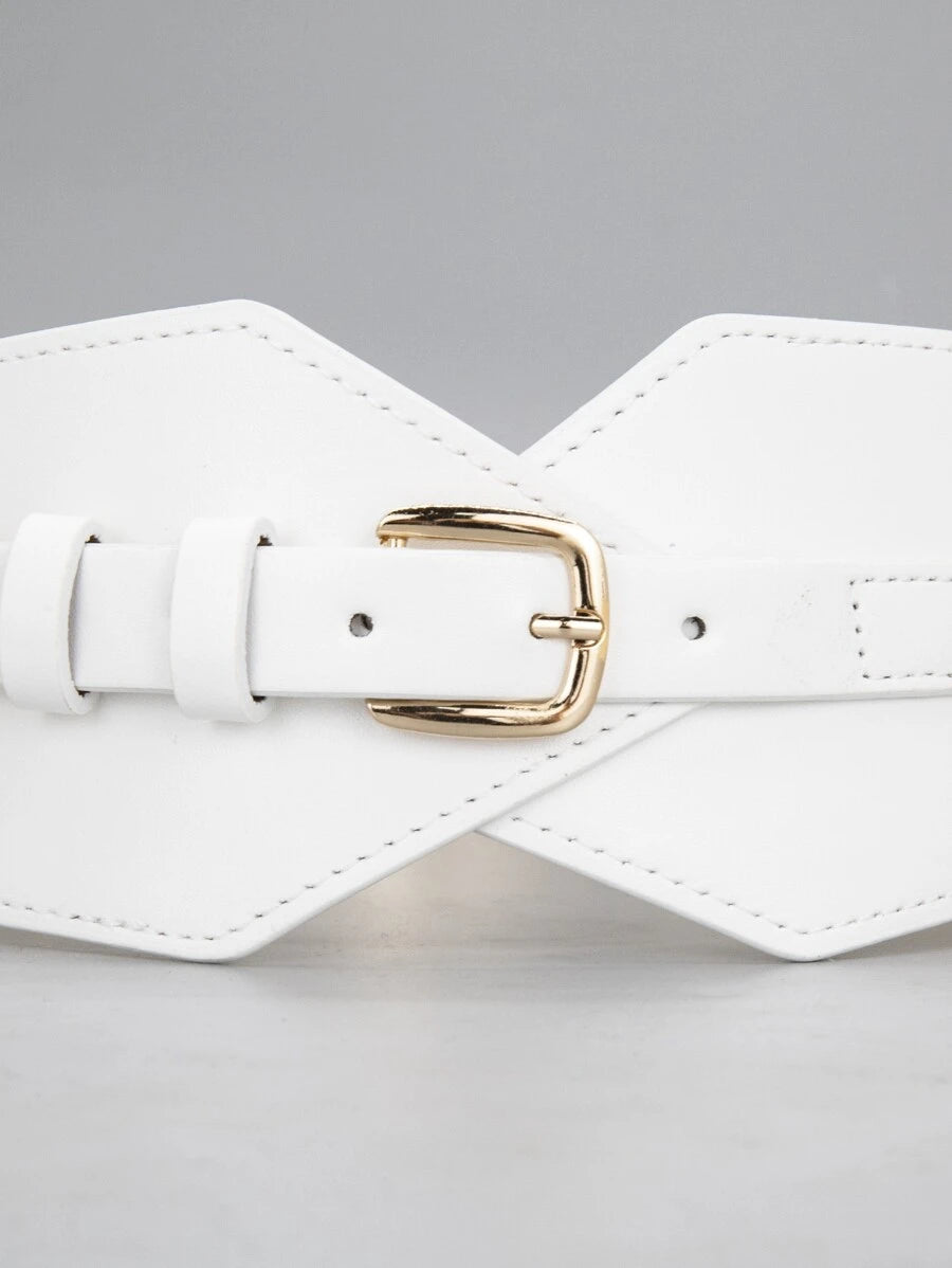 11547 A03-02 Cinturón de corsé con hebilla de metal elegante para decoración de vestidos