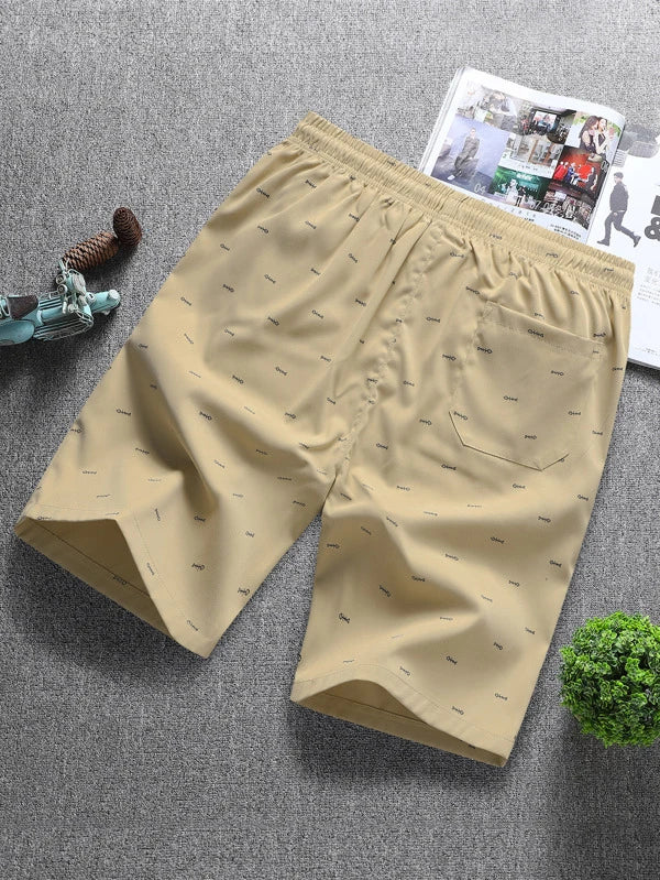4102 a01-07 Shorts con cordón con estampado