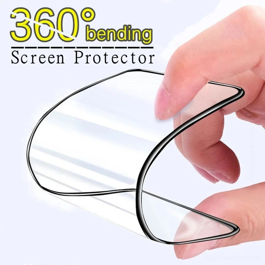 9442 b03-14 Protector de pantalla de película de cerámica mate suave para iPhone