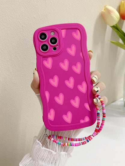 5272 a09-04 Funda De Silicona Con Patrón De Corazón