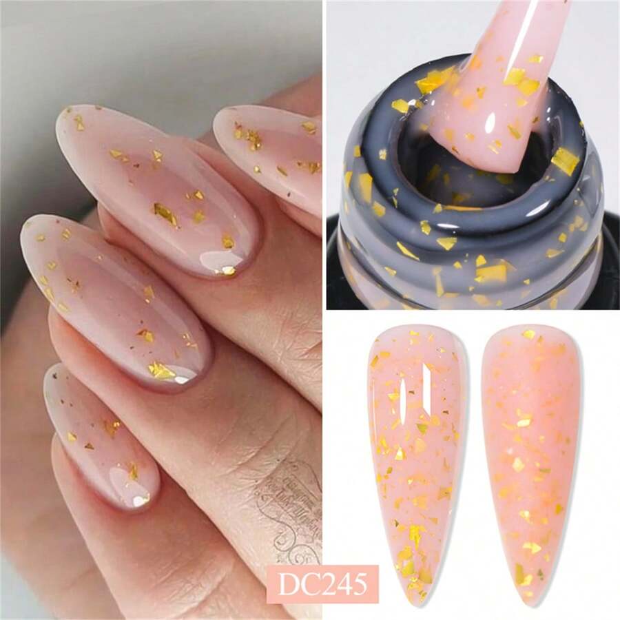 8569 1b-01-22  Gel De Uñas Lentejuelas De Extensión Rápida 7ml