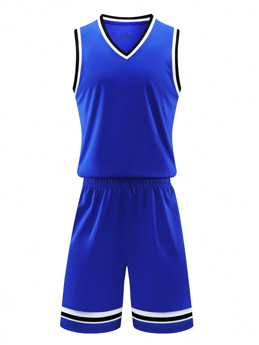 8346 2a-02-15 Camiseta de baloncesto y short para Hombre