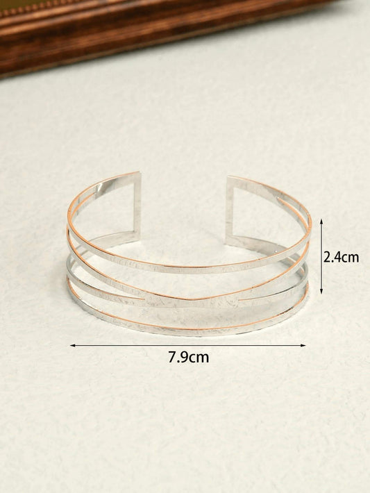 11226 B03-10 Brazalete Lineal Minimalista