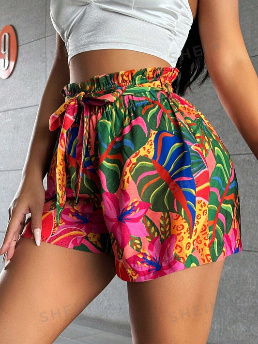 16226 2a-03-03 Shorts Estampado Tropical 1 Pza