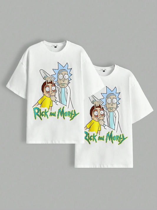 16675 1a-015  Hombre Diseño Rick and Morty 1 Pza