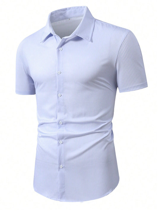 15413 1a-01-08 Camisa casual a rayas 1 Pza