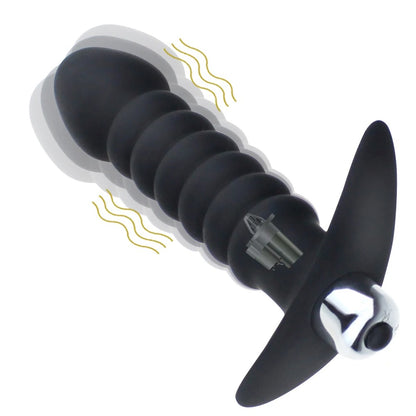 16585 1b-004 Vibrador Anal de silicona 1 Pza