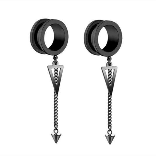 3268 1b-05-07 Aretes para piercing con dilatación