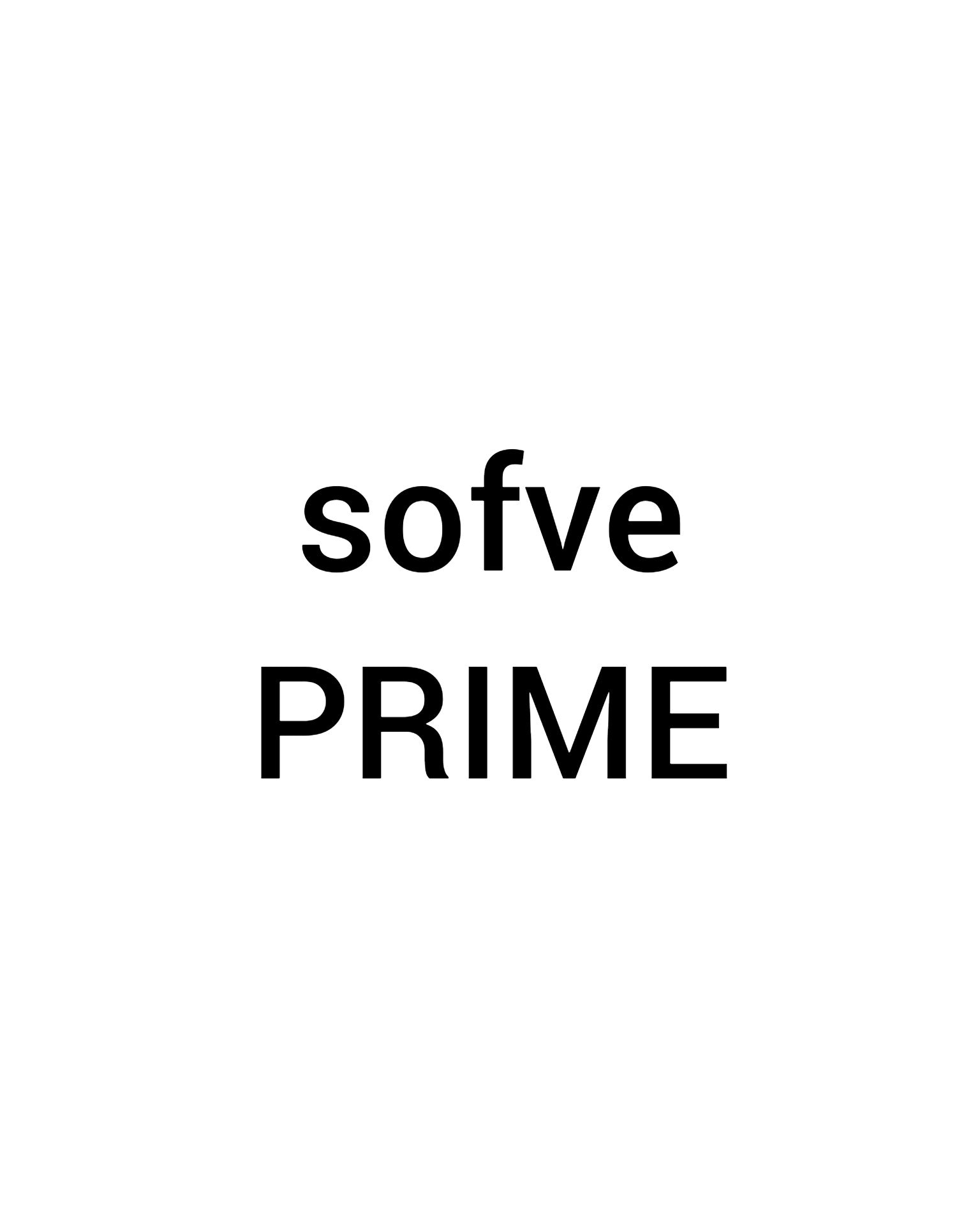 Sofve Prime
