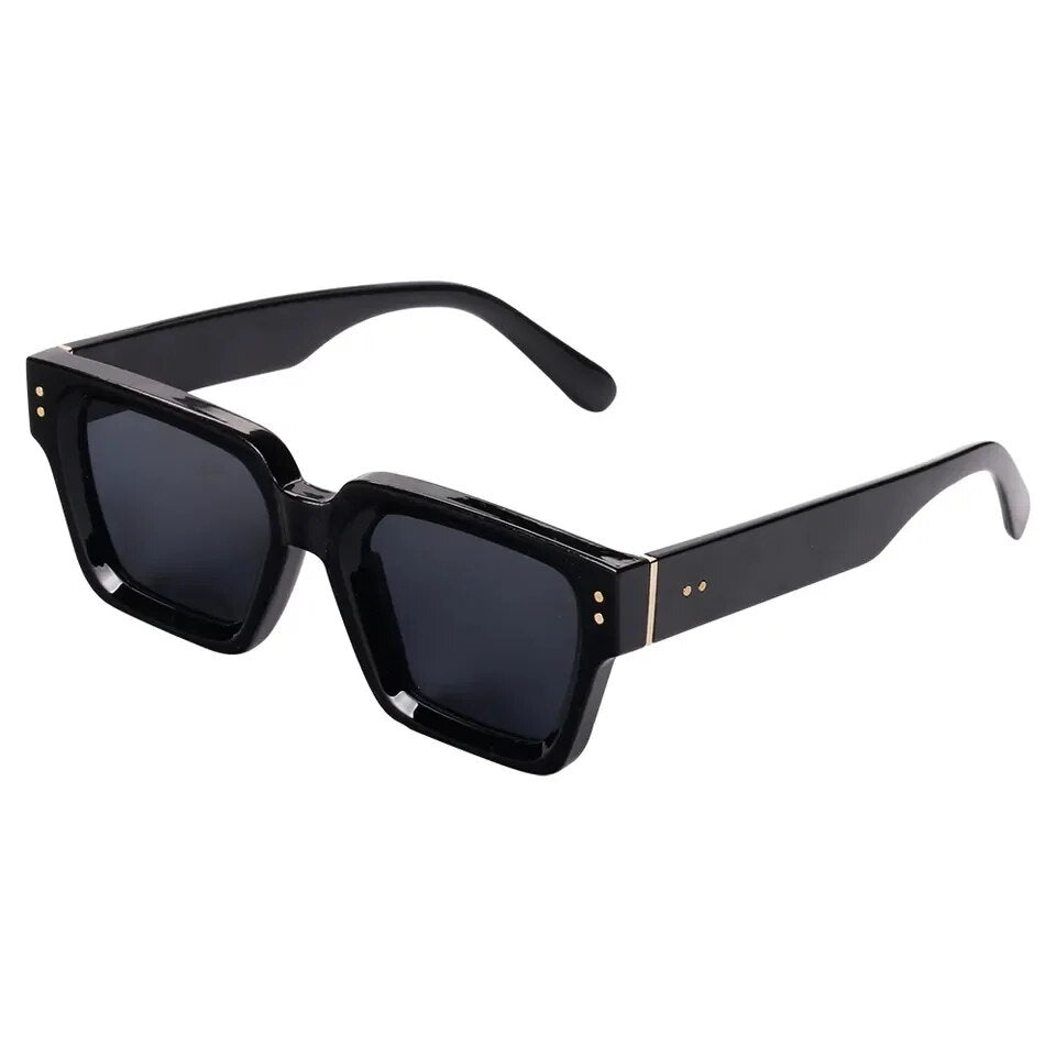 6519 a10-11 Gafas de sol cuadradas con montura gruesa para hombre y mujer