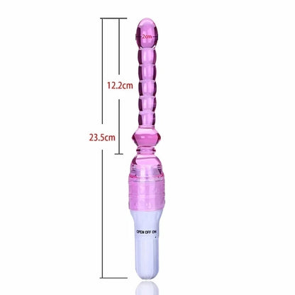 8968 1b-04-05 Vibrador de cuentas anales para chica