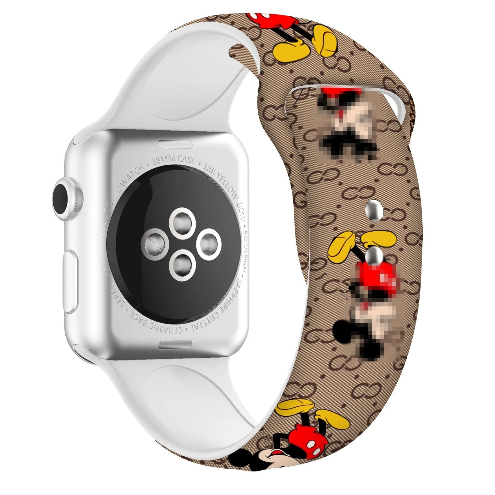 9824 b03-21 Correa de silicona para Apple watch