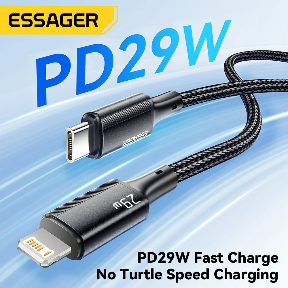 11787 01-b05-09 Essager-Cable USB tipo C a Lightning