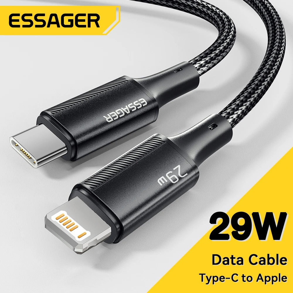 11787 01-b05-09 Essager-Cable USB tipo C a Lightning