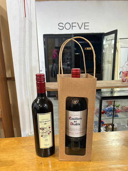 2076 Bolsa Regalo Vinos